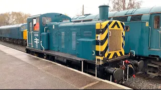 【British Railways】Class 03 Diesel-mechanical Shunter @Barrow Hill Roundhouse