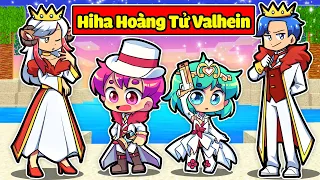 NẾU NHƯ HIHA HOÀNG TỬ VALHEIN ĐÁM CƯỚI VỚI YUMMIE VIOLET TRONG MINECRAFT*HIHA LIÊN QUÂN VALHEIN 😍