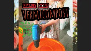 DIY  worm bin 3 bucket system   #vermicomposting #wormfarm