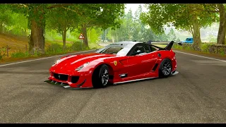 Ferrari 599xx Evoluzione Goliath Race | Forza Horizon 4 | Unbeatable Drivatars | [Stock]