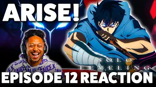 Shadow Monarch JINWOO ARISE! WAITED 4 YEARS For This MOMENT! Solo Leveling Episode 12 Reaction