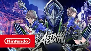 ASTRAL CHAIN - Launch trailer (Nintendo Switch)