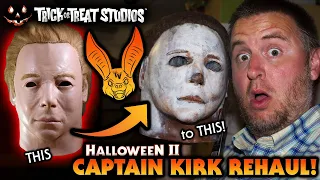Let's REHAUL this CAPTAIN KIRK Mask - 'Halloween II' Style