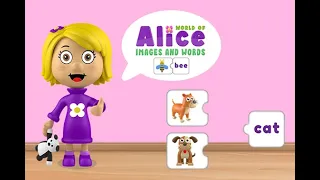 World of Alice Images and Words - Game Video - Ans32 Game