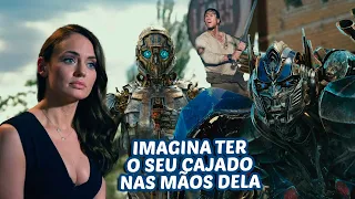 PERTO DO OPTIMUS PRIME, O BUMBLEBEE É UMA ABELHA