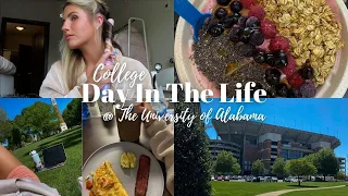 College Day In The Life @ The University of Alabama | Full day of classes + workout + life update