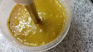 Приготовление свежий пыльцы с мёдом.