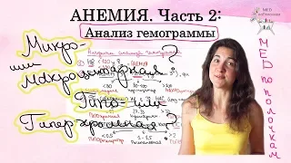 Анемия(часть 2): анализ гемограммы и типы анемии