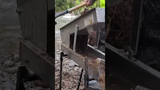 GOLD MINING HIGHBANKING #goldmining #sluicebox #gold #idaho #nature #goldpannning