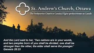 July 9, 2023 | St. Andrew's Church, Ottawa | Sunday Worship Service