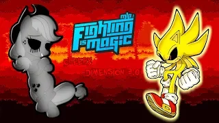 Fighting is Magic - Nightmare Mane 6 VS Super Sonic EXE