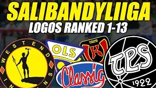 Salibandyliiga Logos Ranked 1-13