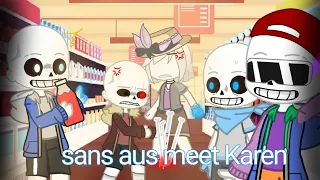 Sans aus meet Karen 《gacha club》/ part 1