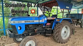 #Sonalika 745 DI ❤️‍🩹#agriculture #tractor 🫶#farm #bestmoments💫 #machine 💯#popular 🌏#viral video 💥