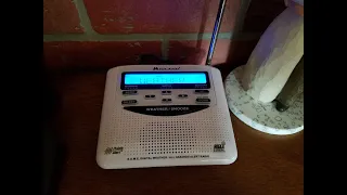 Midland WR120 Weather Alert Radio unbox and setup