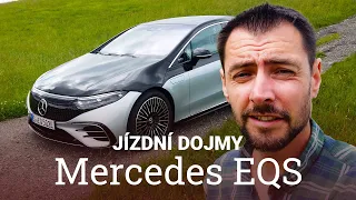 Mercedes EQS, luxusní elektromobil, dojezdem strčí do kapsy i benzínová auta - první jízdní dojmy