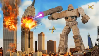 Realistic MEGATRON Destruction 😱 Teardown