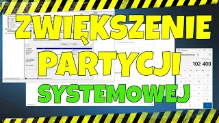 Zwiększenie Partycji Systemowej / increasing the system partition