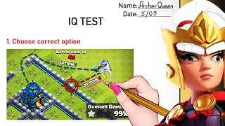 WHAT IF CLASH OF CLANS TROOPS HAD AN IQ TEST? (FULL MOVIE)