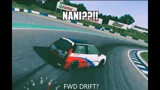 I LEARNED TO DO FWD DRIFT + MY CAR SETUP (LFS)