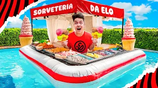 CONSTRUI UMA SORVETERIA AQUÁTICA DA ELO!