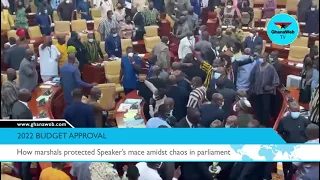 2022 Budget: How marshals protected Speaker’s mace amidst mix-up in parliament