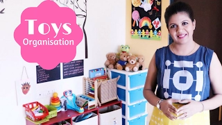 Toys Organization- Toddler's Playroom