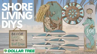 🧜‍♀️ 5 SHORE LIVING Wall Decor DIYS Coastal Summer 2022 Beach (Dollar Tree) Hacks