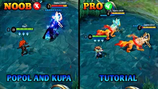 POPOL AND KUPA TUTORIAL | MASTER POPOL AND KUPA IN JUST 15 MINUTES | BUILD, COMBO AND MORE | MLBB