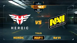 Heroic vs Na'Vi [Map 1, Train] (Best of 3) | GG.Bet Ice Challenge