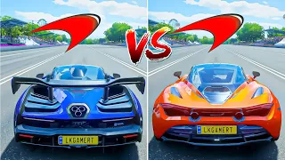 Forza Horizon 4 Drag Race - Mclaren Senna Vs Mclaren 720s