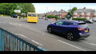 Go North East 74 to Newcastle passing Slatyford (21/06/2021)