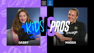 Kids vs. Pros: Gabby Tackles Magdalena Eriksson On Her Love Of ABBA And Fear Of Ghosts 👻