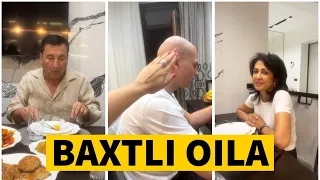 MUNISA RIZAYEVA OTA VA ONASI BILAN OVQATLANMOQDA. ARSENEY VA MUNISAXON BAXTLI BO'LINGLAR