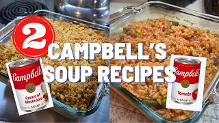2 CAMPBELL’S SOUP RECIPES || SIDE DISHES || EASY AND DELICIOUS RECIPES