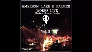 Emerson, Lake & Palmer (ELP) Live at MSG Night Two 7/08/1977 With Orchestra