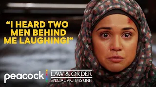 Victim of Hate Crime Called a 'Muslim B*tch' | Law & Order