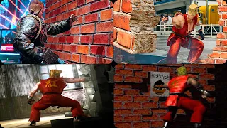 Evolution of Paul Phoenix Breaking the Wall in Tekken Games (1994 - 2024 | PS1 - PS5)