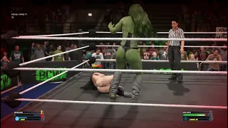 WWE 2K23 : Benikage (Rumble Roses) VS She Hulk (Marvel) | Ryona | Sexy Girl Fight #34