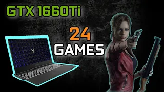 #1 24 Games Tested in 1080p | GTX 1660 Ti & I5 9300h Lenovo Legion Y540 Gaming Laptop