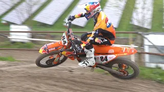 Jeffrey Herlings Wide Open at the Practice Track - RAW Motocross Video