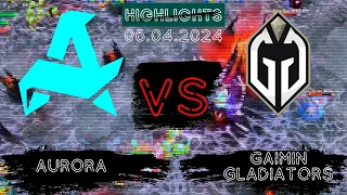 🟥ШИКАРНАЯ ПОБЕДА | Aurora vs Gaimin Gladiators Elite League | 06.04.2024