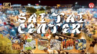 Sai Tai Center Night Market | Walking Tours at Evening | BANGKOK,THAILAND