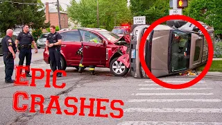 Car Crash Compilation & Idiots in Cars 2022 - Episode #5 - USA and Russia Accidents