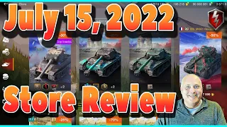 What to Buy in Store July 15, 2022 WOT Blitz | Littlefinger on World of Tanks Blitz