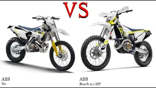 Husqvarna TE 300 vs Husqvarna FE 501 Test specification comparison