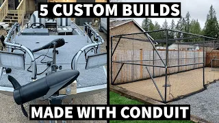 Backyard Batting Cage & Other Amazing DIY Pipe Builds | MPM - 094