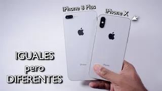 iPhone X vs iPhone 8 Plus COMPARACIÓN 😎 IGUALES pero DIFERENTES ¿cuál COMPRAR y PORQUE ? -RUBEN TECH