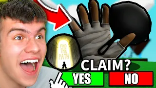 How To Get The PAN GLOVE + INTO THE CRYPT BADGE! Roblox Slap Battles