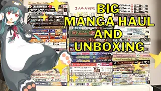 Big Manga Haul & Unboxing  (70+ Volumes)